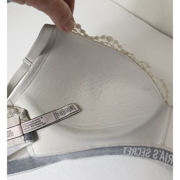 Victoria's Secret 38C Bra Sweetheart Lace Lined No Wire Convertible Bra 38C - Picture 8 of 8